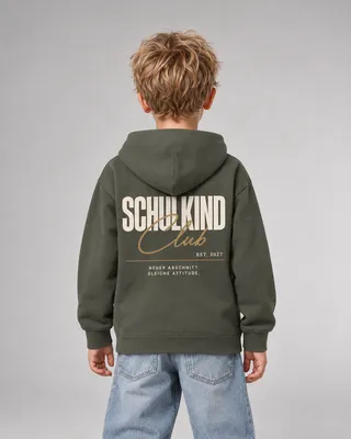 SCHULKIND CLUB 2027 Kids Hoodie