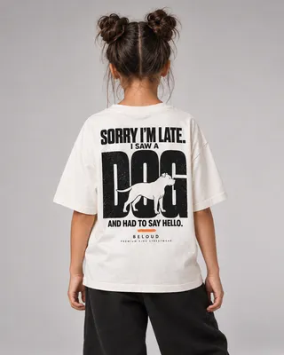 I SAW A DOG Kids Shirt