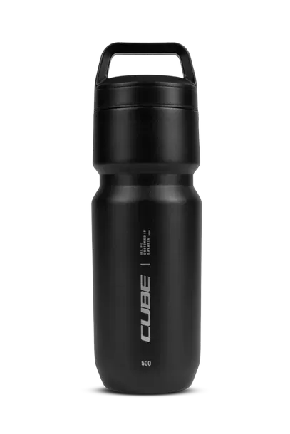 CUBE Stainless Steel Bottle Arc 500 insulated – black – Bild 1