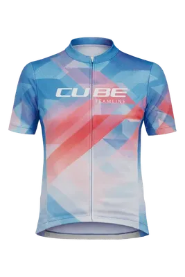CUBE WS Jersey CMPT TEAMLINE S/S – white