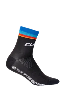 CUBE Socks Mid Cut ROAD/XC Teamline – black