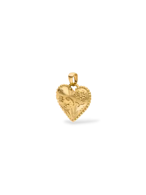 Vintage Love Heart Charm