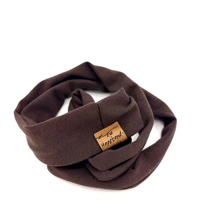 Sportband breit - Moccabraun