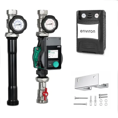 ProfiMix Heizkreispumpengruppe direkt mit Kugelhahn und Wilo Stratos PICO plus 25/0,5-6 Hocheffizienzpumpe