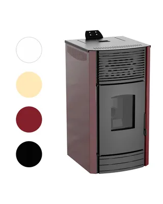 Enya Air Pelletofen A+ – 8/10/12 kW, luftgeführt, Wirkungsgrad >93%, verschiedene Farben