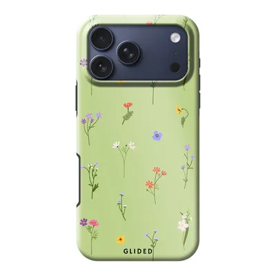 Green Floral Handyhülle - Tough Case
