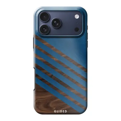 Blue Wood Handyhülle - Tough Case