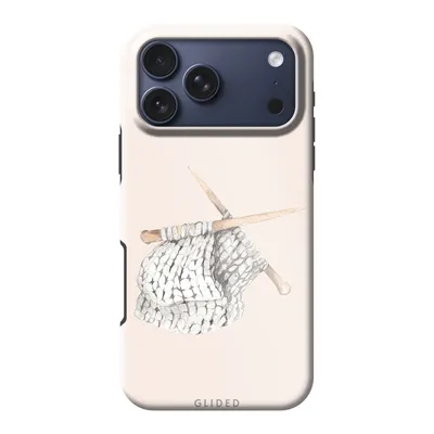 Scarf Knitting Handyhülle - Tough Case