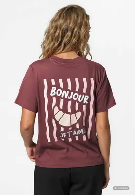 Croissant Amour T-Shirt Girls