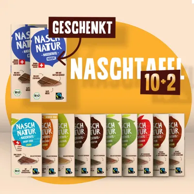 NaschTafeln Schokolade 10+2 NaschPaket