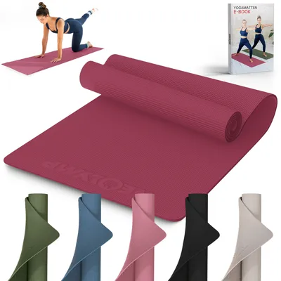 Yogamatte – ideal für Yoga, Pilates & Gymnastik