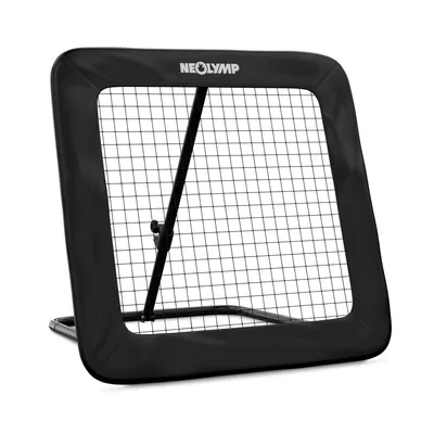 Fußball Rebounder Fußball in schwarz - Indoor & Outdoor Rückprallwand