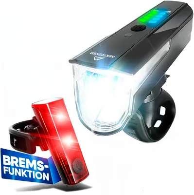 Fahrradlicht Set LightPro - mit LightSense Sensor