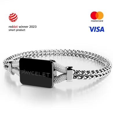 PAYCELET ONE - Onyx Black - Edelstahlband- Set