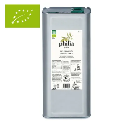 BIO Olivenöl „Fruchtig-mild“ 5 Liter Kanister Nativ Extra
