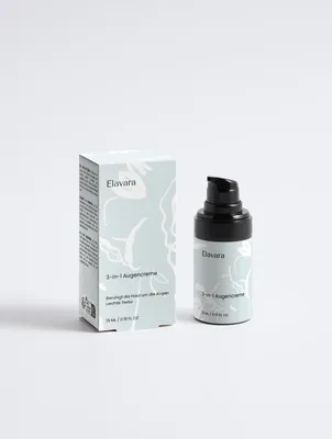 3-in-1 Augencreme mit Pumpspender-Applikator