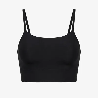 Microfiber Seamless Bralette | Schwarz
