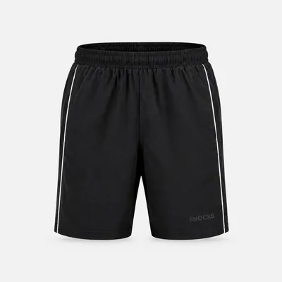 Sport Shorts Herren mit Kontraststreifen | Schwarz