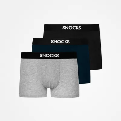 Premium Boxershorts | Mix (Schwarz/Grau/Blau)