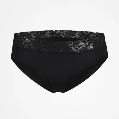 SNOCKS x femtis Period Panty -   ALWA Slip Period Super | Schwarz