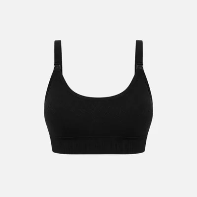 Umstands-BH Seamless | Schwarz