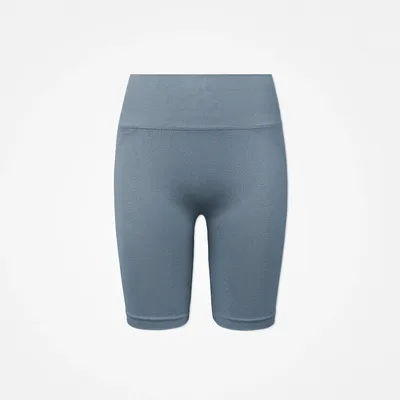 Radlerhose Seamless Damen | Taubenblau