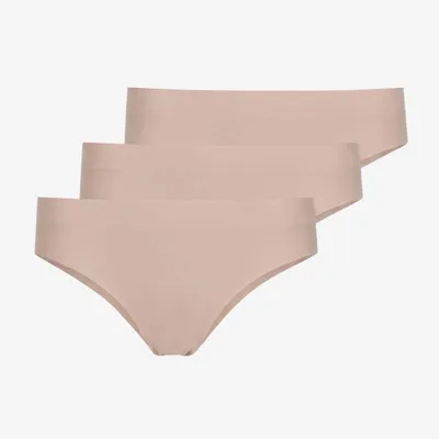 Microfiber Seamless Hipster | Beige