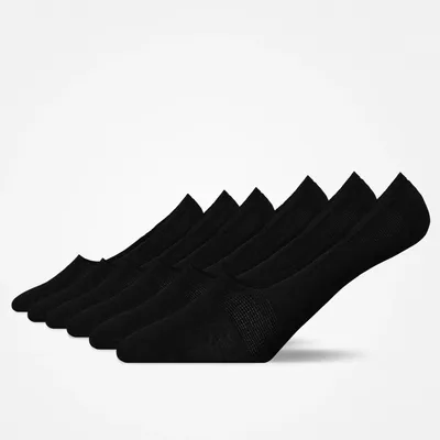 Mid Cut Füßlinge | Schwarz