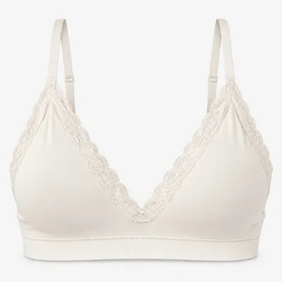 Seamless Spitzen Bralette | Cremeweiß