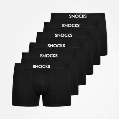 Boxershorts | Schwarz (SNOCKS)
