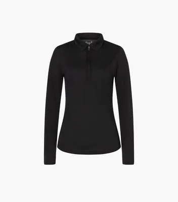 ZIP POLO LS