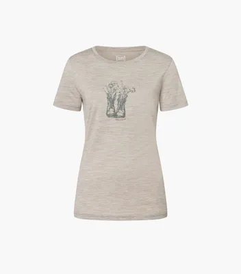 FLOWER BOOTS TEE