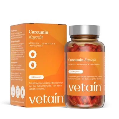 Curcuma - flüssiges Curcumin (60 Kapseln)