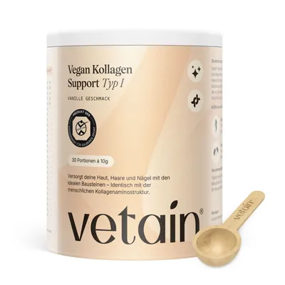 Veganes Kollagen Typ 1 (Haut, Haare, Nägel) - 30 Portionen