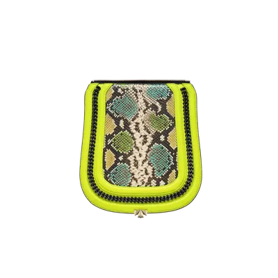 Wechselklappe - Venom Neon - gelb-bunt
