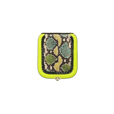 Wechselklappe - Mini Venom Neon - gelb-bunt